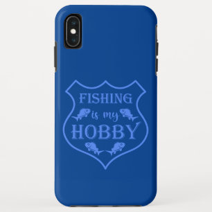 Die Fischerei ist mein Hobby-Schild-Zitat auf Wapp Case-Mate iPhone Hülle