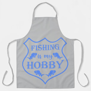 Die Fischerei ist mein Hobby-Schild-Zitat auf Wapp Schürze