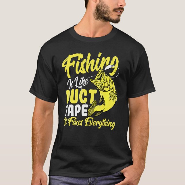 Die Fischerei ist wie ein Milchband, das alles, wa T-Shirt (Vorderseite)