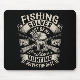 Die Fischerei löst die meisten meiner Probleme bei Mousepad