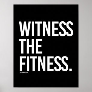Die Fitness - Training Fitness -.pnng Poster