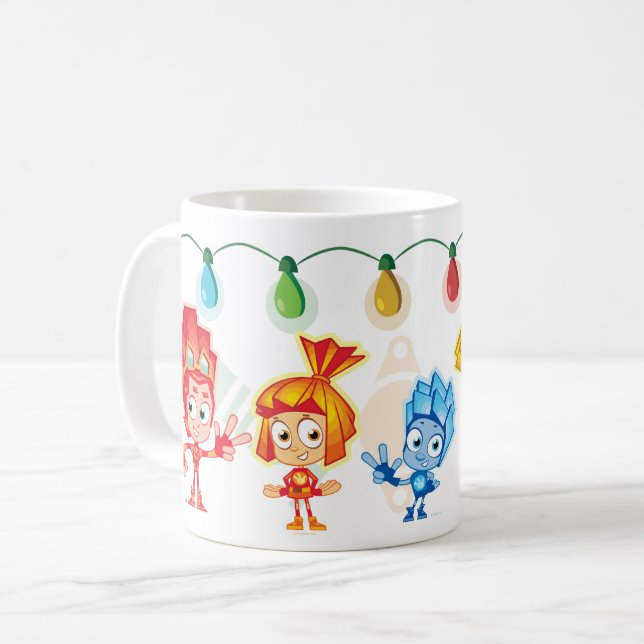 Die Fixies | Fixie Kinder Kaffeetasse (Vorderseite Links)
