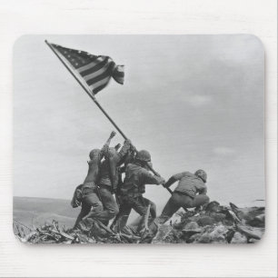 Die Flagge auf Iwo Jima Mousepad