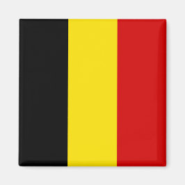 Die Flagge Belgiens Magnet