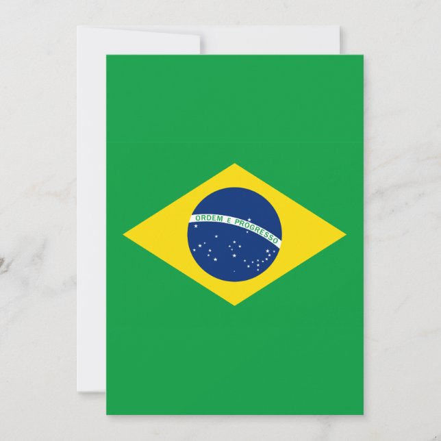 Die Flagge Brasiliens (Vorderseite)