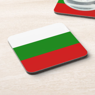 Die Flagge Bulgariens Getränkeuntersetzer