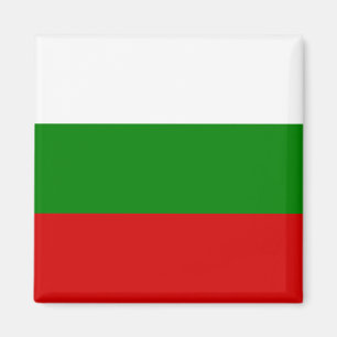 Die Flagge Bulgariens Magnet