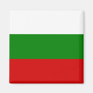 Die Flagge Bulgariens Magnet
