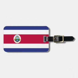 Die Flagge Costa Ricas Gepäckanhänger
