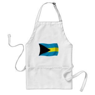 Die Flagge der Bahamas-Schürze Schürze