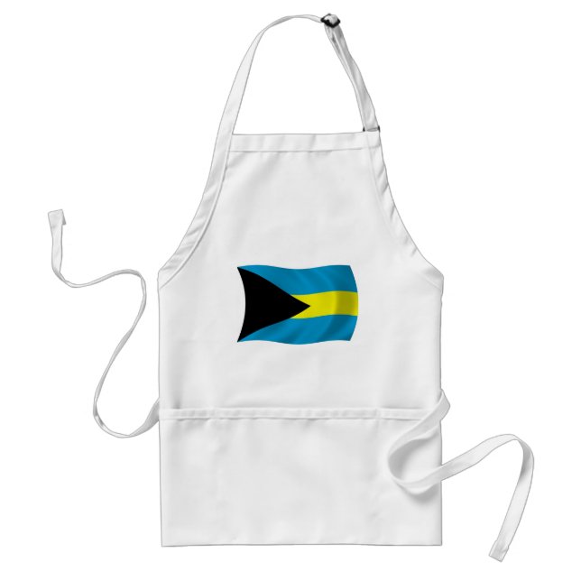 Die Flagge der Bahamas-Schürze Schürze (Vorne)