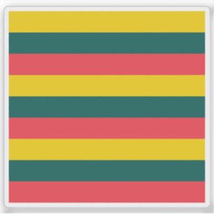 Die Flagge der Gemeinde AErø Aufkleber