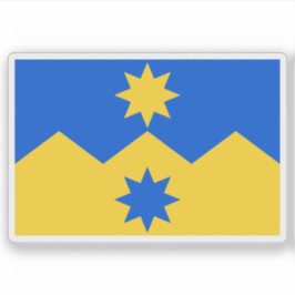 Die Flagge der Region Otago, Neuseeland Aufkleber