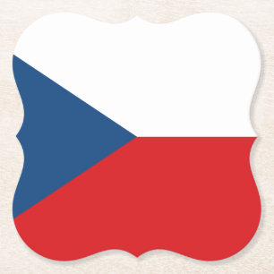 Die Flagge der Tschechischen Republik Untersetzer