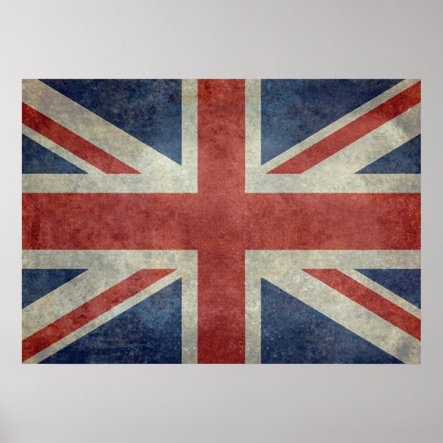 Die Flagge der Union im Vereinigten Königreich - V Poster (Vorne)