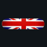 Die Flagge der Union Skateboard<br><div class="desc">Die britische Flagge der Union Jack (Vereinigtes Königreich),  das sich in Großbritannien befindet. Die Flagge von Union Jack symbolisiert die Einheit zwischen England,  Schottland und Irland. Die Gewerkschaft Jack Fahne ist rot,  blau,  weiß. Dieses Design steht Ihnen auch für viele andere Produkte zur Verfügung.</div>