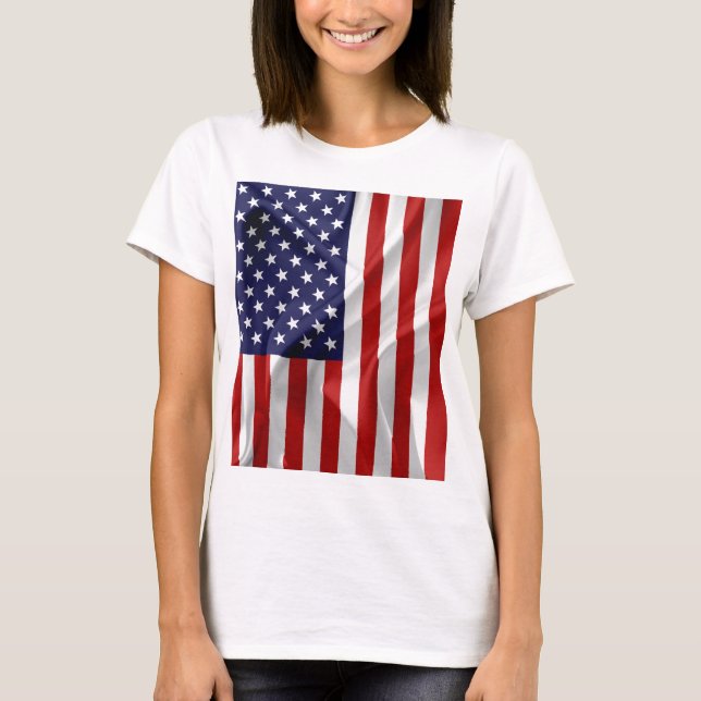 Die Flagge der USA T-Shirt (Vorderseite)