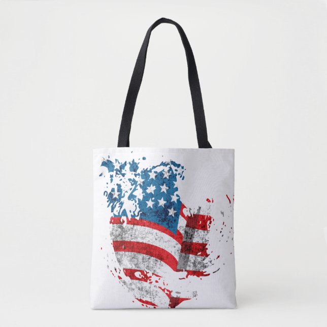 die Flagge der USA Tasche (Vorderseite)