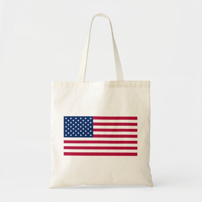 Die Flagge der USA Tragetasche (Vorne)