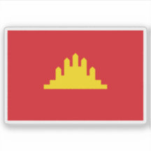 Die Flagge der Volksrepublik Kampuchea, Kambodscha