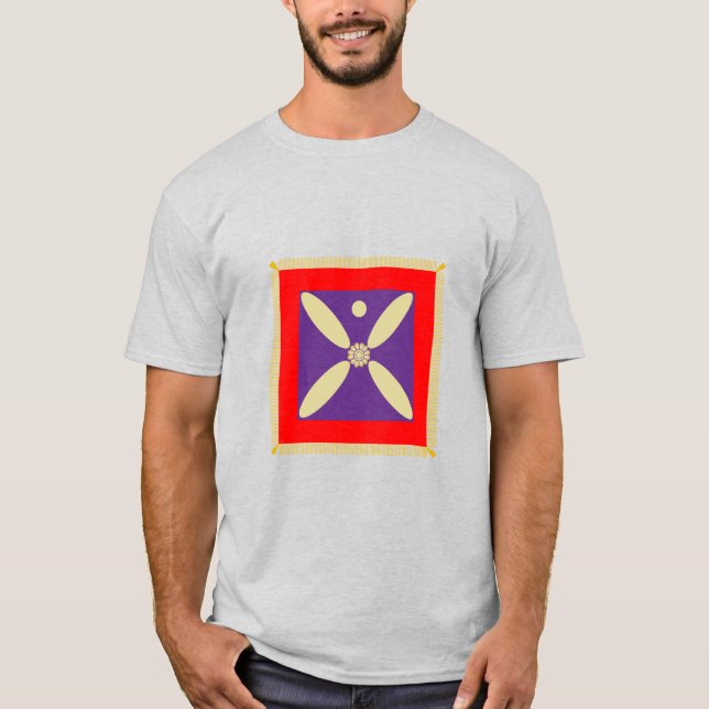 Die Flagge des Persischen Sassanid T-Shirt (Vorderseite)