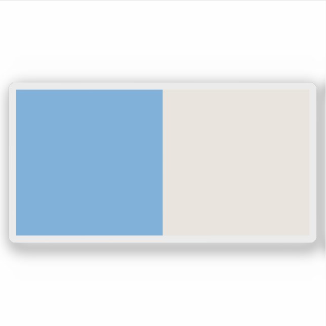 Die Flagge des Staat von Kogi, Nigeria Aufkleber (Vorderseite)