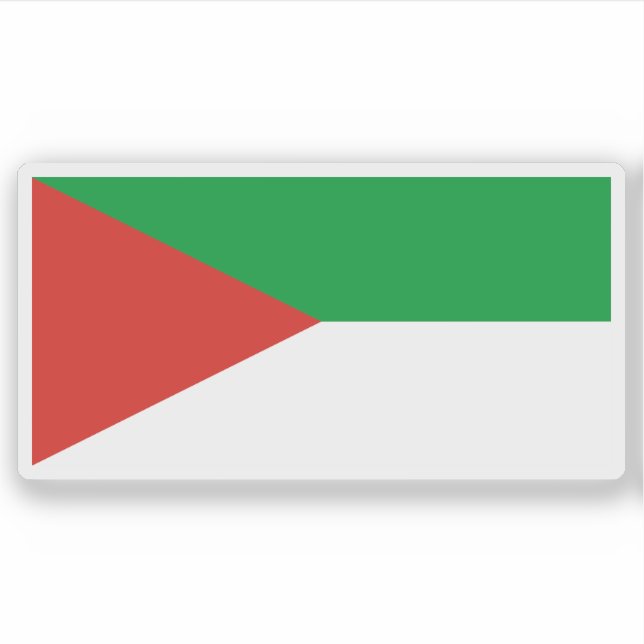 Die Flagge des Staat von Oyo, Nigeria Aufkleber (Vorderseite)