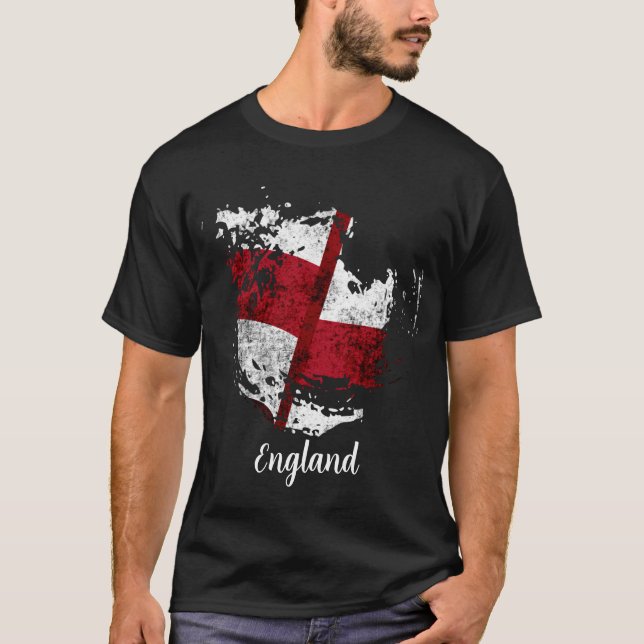 die Flagge Englands T-Shirt (Vorderseite)