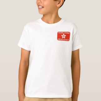 Die Flagge Hongkongs für Demokratie T-Shirt