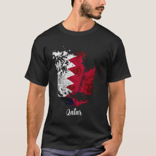 die Flagge Katars T-Shirt
