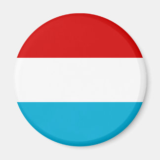 Die Flagge Luxemburgs Magnet