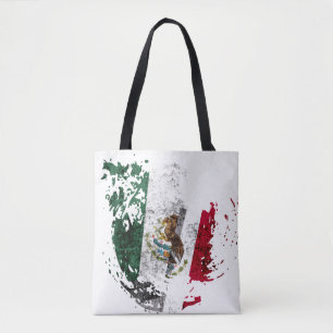 die Flagge Mexikos Tasche