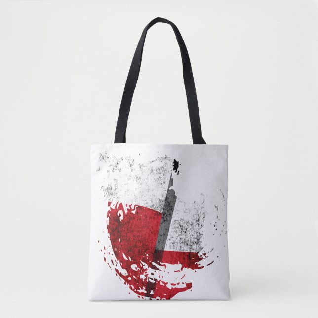 die Flagge Polens Tasche (Vorderseite)