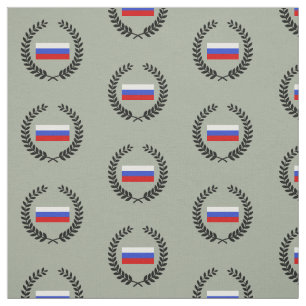 Die Flagge Russlands Stoff