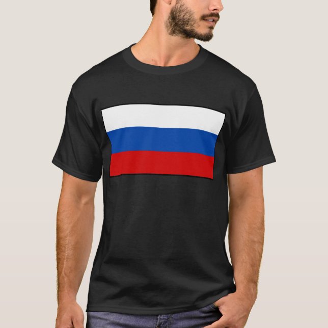 Die Flagge Russlands T-Shirt (Vorderseite)