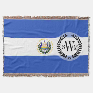 Die Flagge von El Salvador Decke