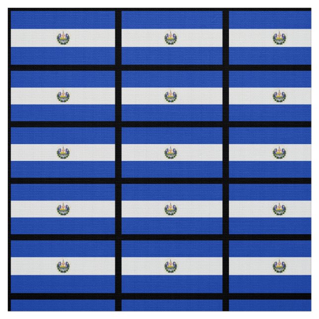 Die Flagge von El Salvador Stoff (Muster)