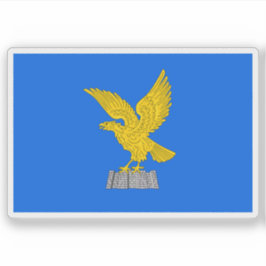 Die Flagge von Friaul-Julisch Venetien, Italien Aufkleber