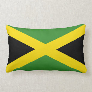 Die Flagge von Jamaika Lendenkissen