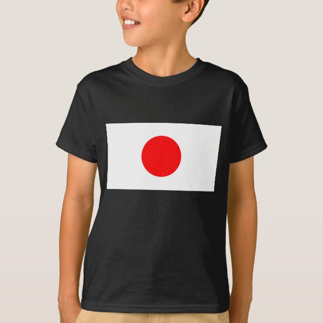 Die Flagge von Japan T-Shirt (Vorderseite)