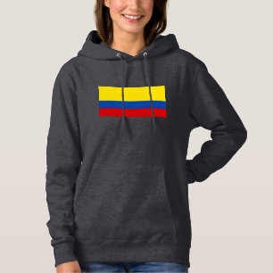 Die Flagge von Kolumbien Hoodie