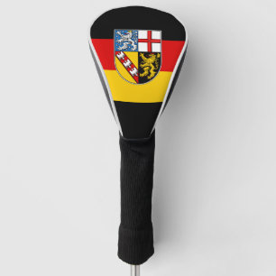 Die Flagge von Saarland Golf Head Cover Headcover