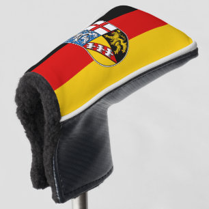 Die Flagge von Saarland Golf Head Cover Headcover