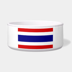Die Flagge von Thailand Napf