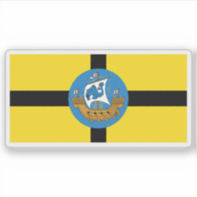 Die Flagge von Wellington, Neuseeland