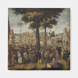 Die Flamen angemessen Magnet