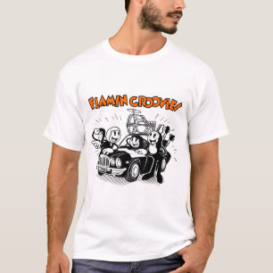 Die Flamin Groovies amerikanischen 60er-70er T-Shirt