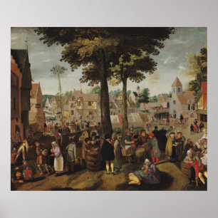 Die flämische Messe Poster