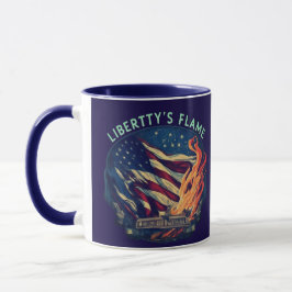 Die Flamme der Freiheit Tasse