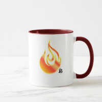 die Flamme des Heiliger Geist
